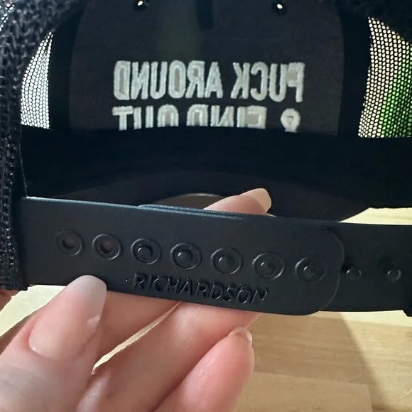 Black Trucker Hat from 2024 Hardy Tour - Picture 3 of 3